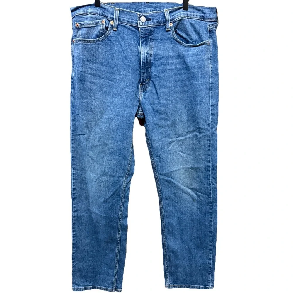 Levis Jeans 505 Men's 38x30 Medium‎ Wash Mid Rise Regular Fit Straight Leg EUC